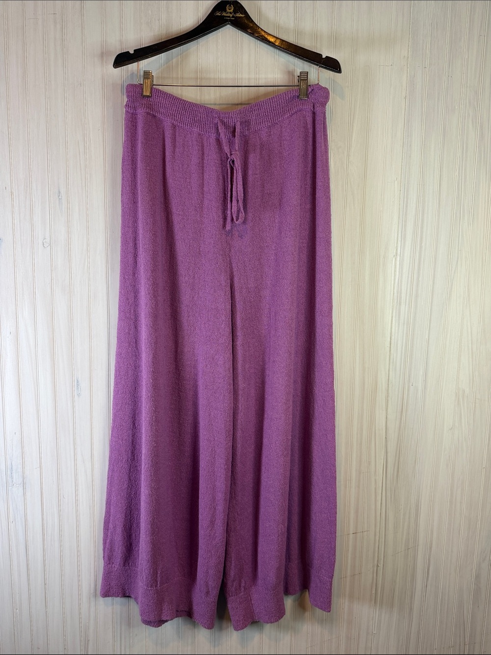 FREE PEOPLE FP BEACH WIDE LEG KNOT PANTS XL